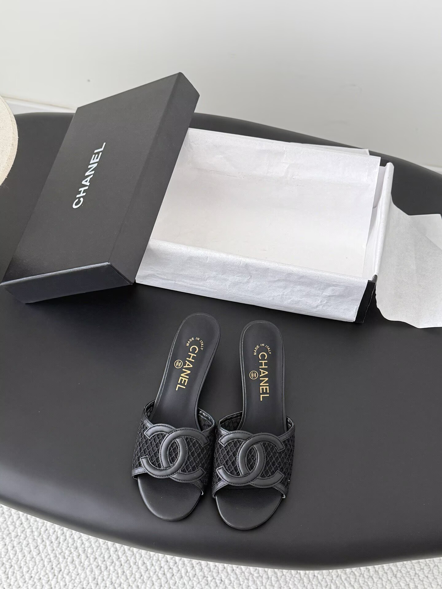 UA Chanel Sandals 4.5cm Heel