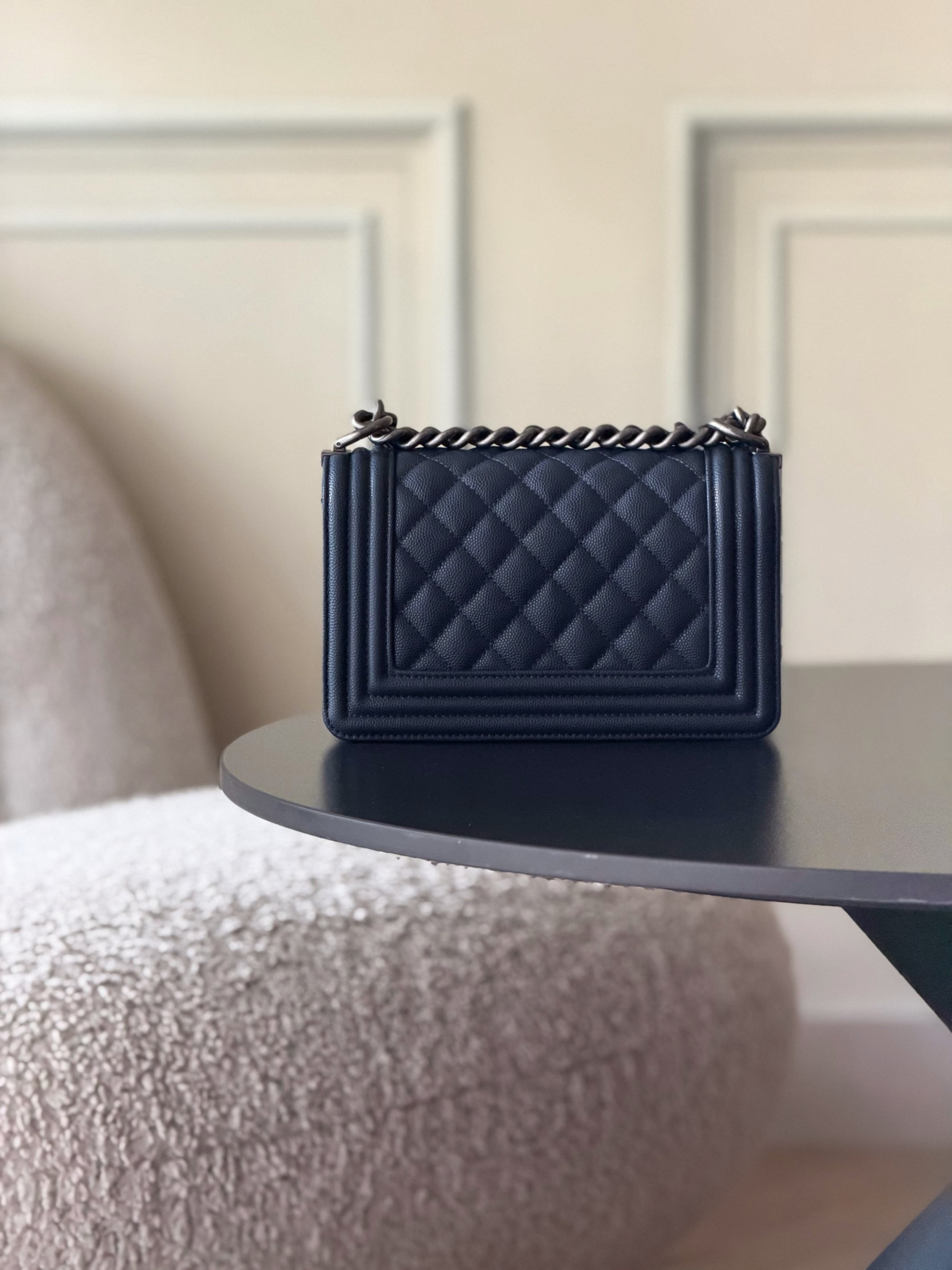 Chanel Boy Handbag 12x20x7cm