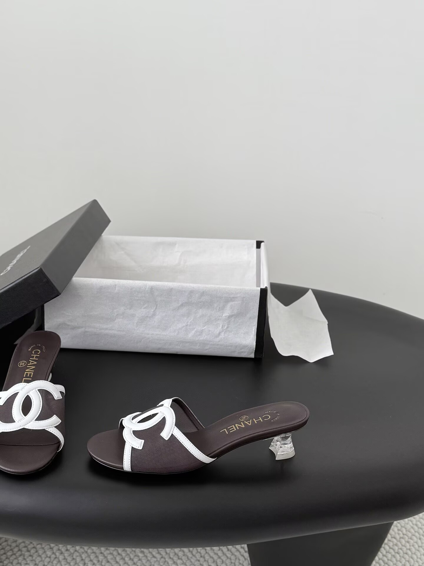 UA Chanel Sandals 4.5cm Heel