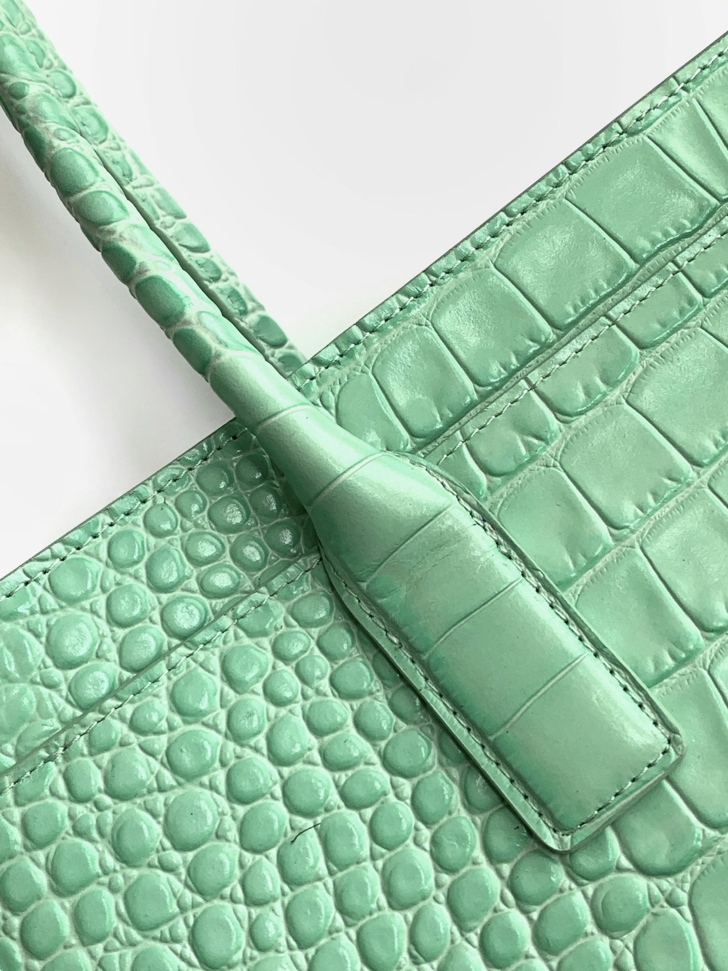 Chanel Tote Crocodile-embossed Bag 35x21x12cm