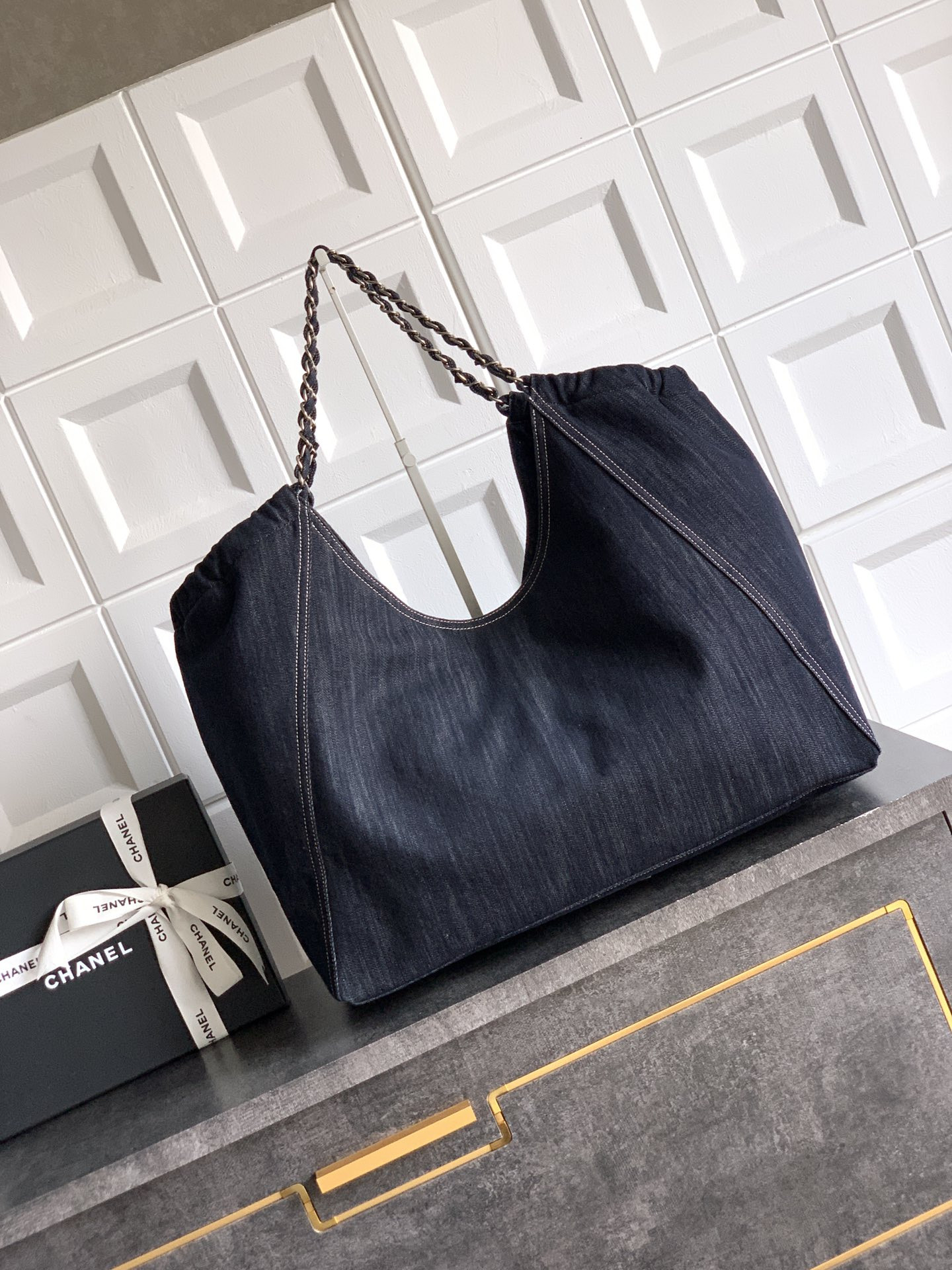 Chanel Tote Shopping Bag 48x35x14cm