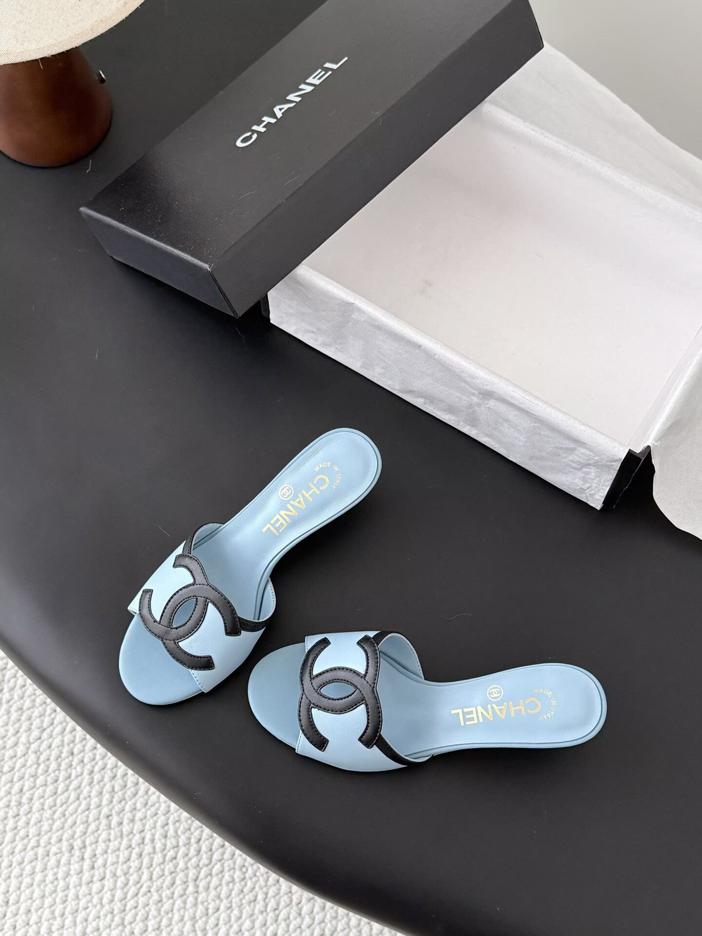 UA Chanel Sandals 4.5cm Heel