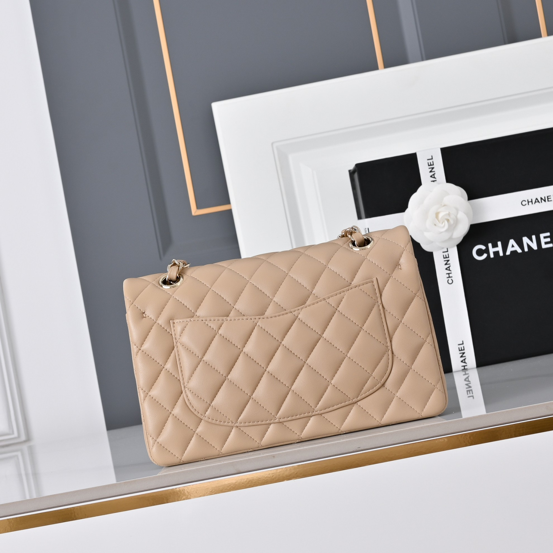 Chanel Classic Flap Handbag CF A01113 23x14.5x6cm