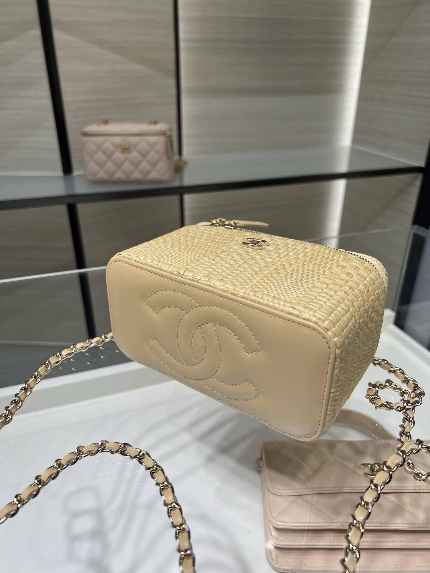 Chanel Classic Long Vanity with Chain AP1341 9.5x17x8cm