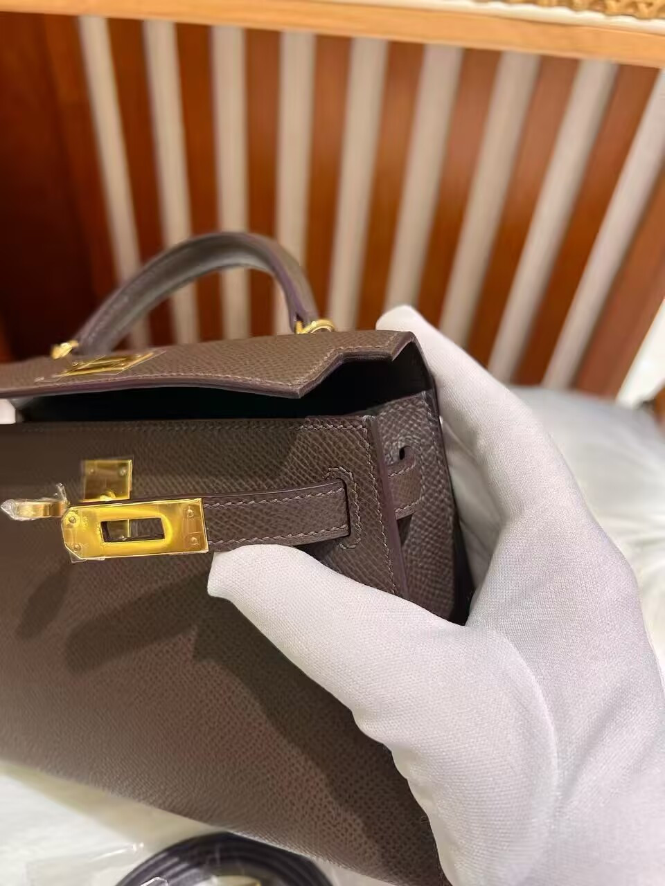 Hermès Mini Kelly 19 19×6×12cm