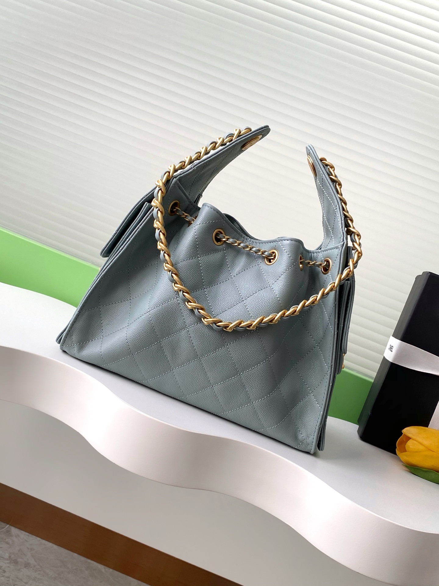 CHANEL 25C Bucket BAG 30x26x14cm