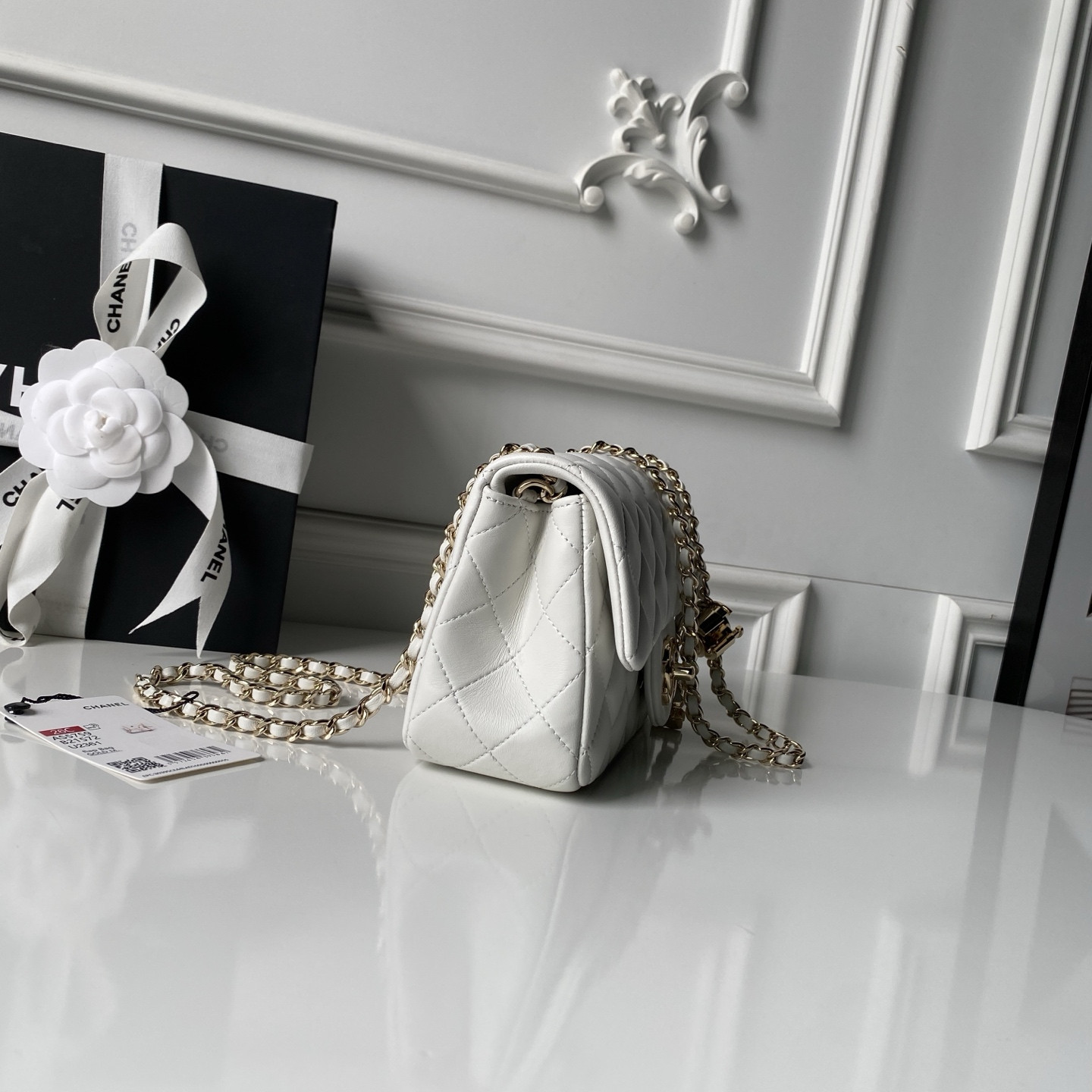 Chanel Classic Flap Handbag CF AS5759 20x13x7cm