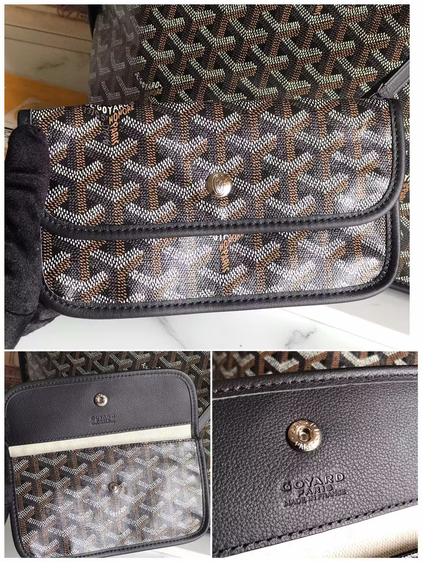 Goyard Anjou GM Bag 39x32x19cm