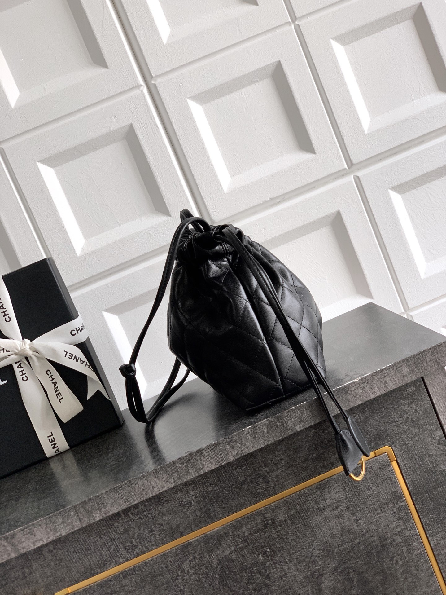 Chanel Clutch with Leather Strap AP5227 17x22x8cm