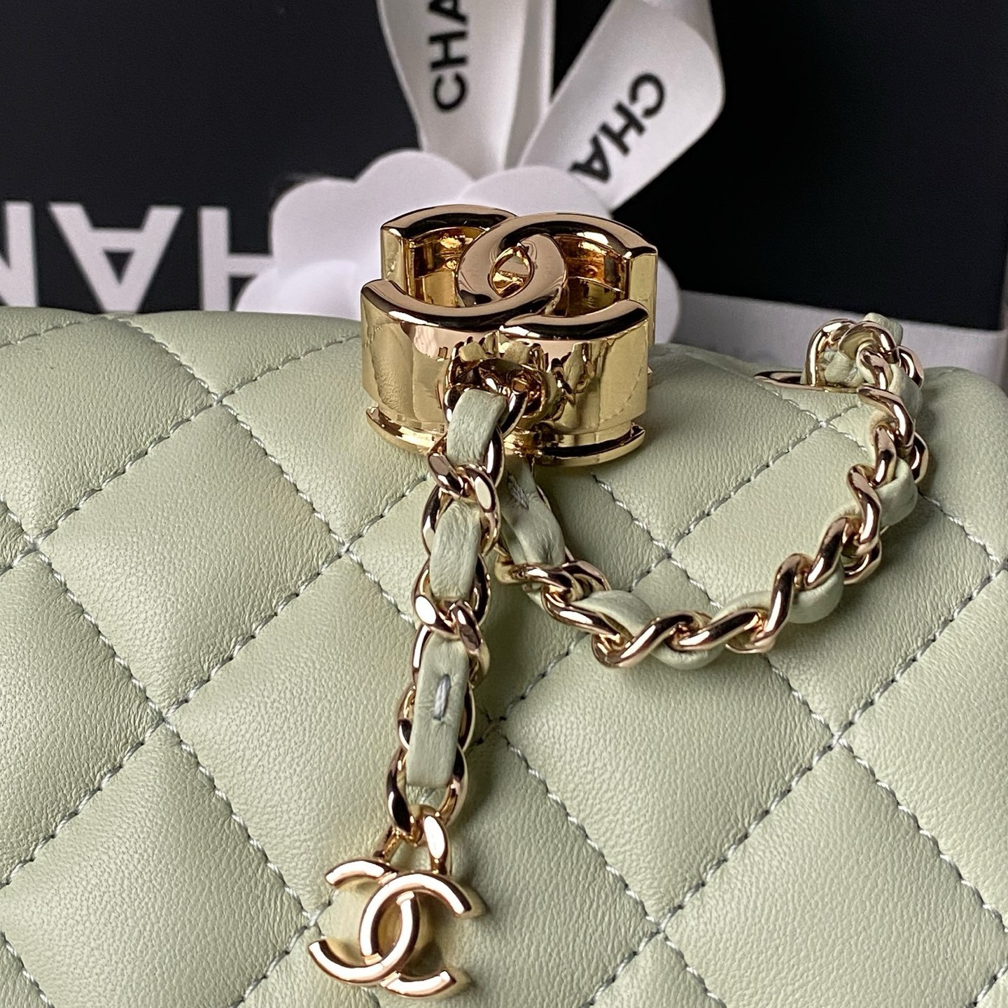 Chanel Classic Flap Handbag CF AS5758 18x13x7cm