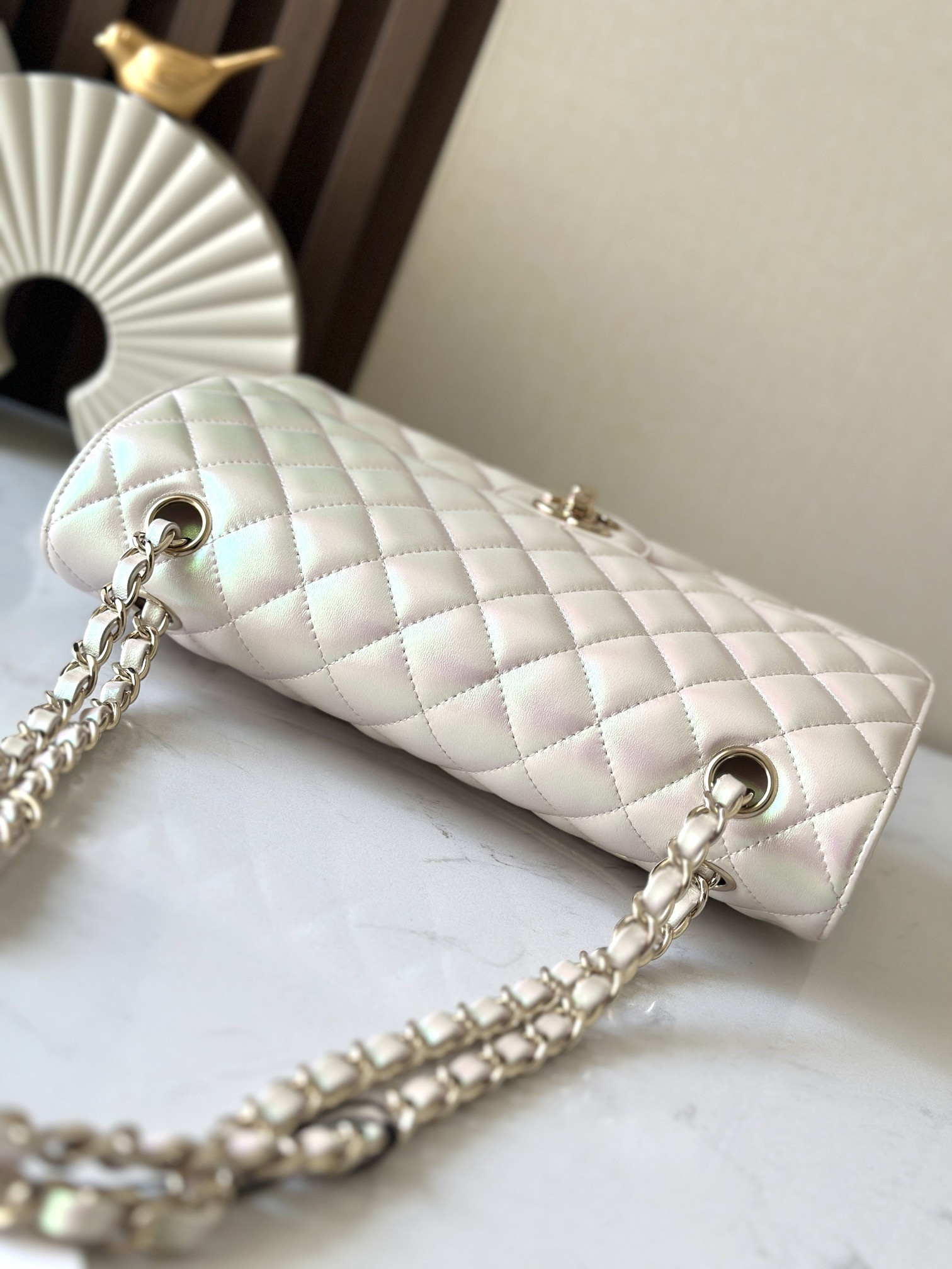 Ch**el classic flap a01112 15.5×25.5×6.5cm