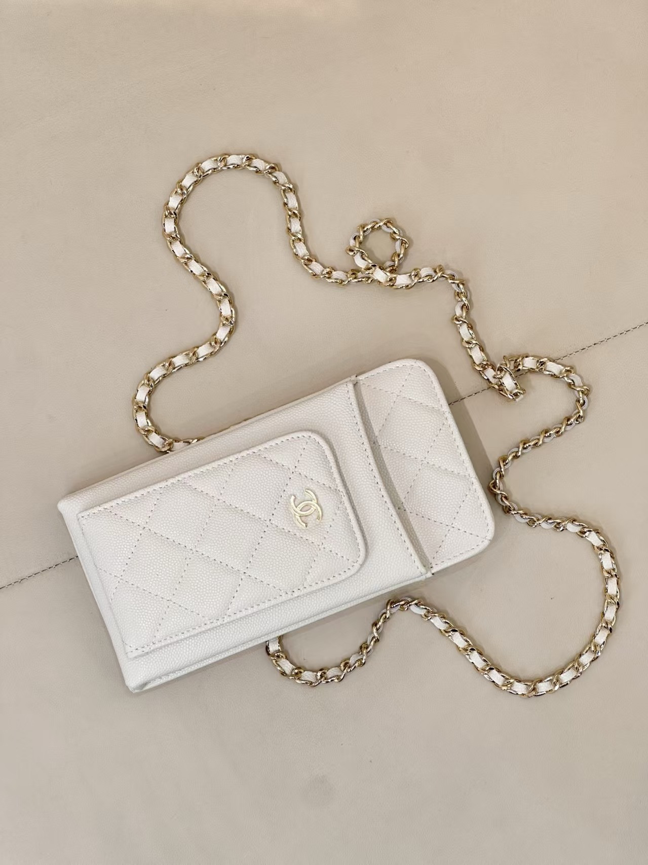 Ch**el Phone Bag 18x9x3cm
