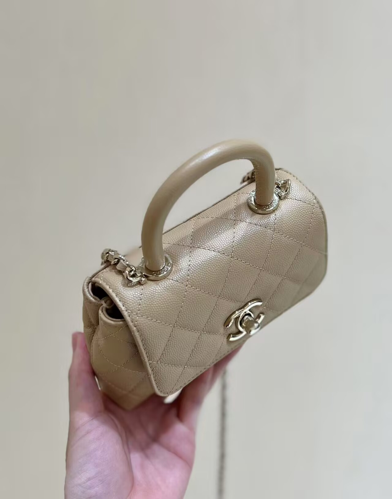 Ch**el coco handle nano 11.5x14.5x5.5cm