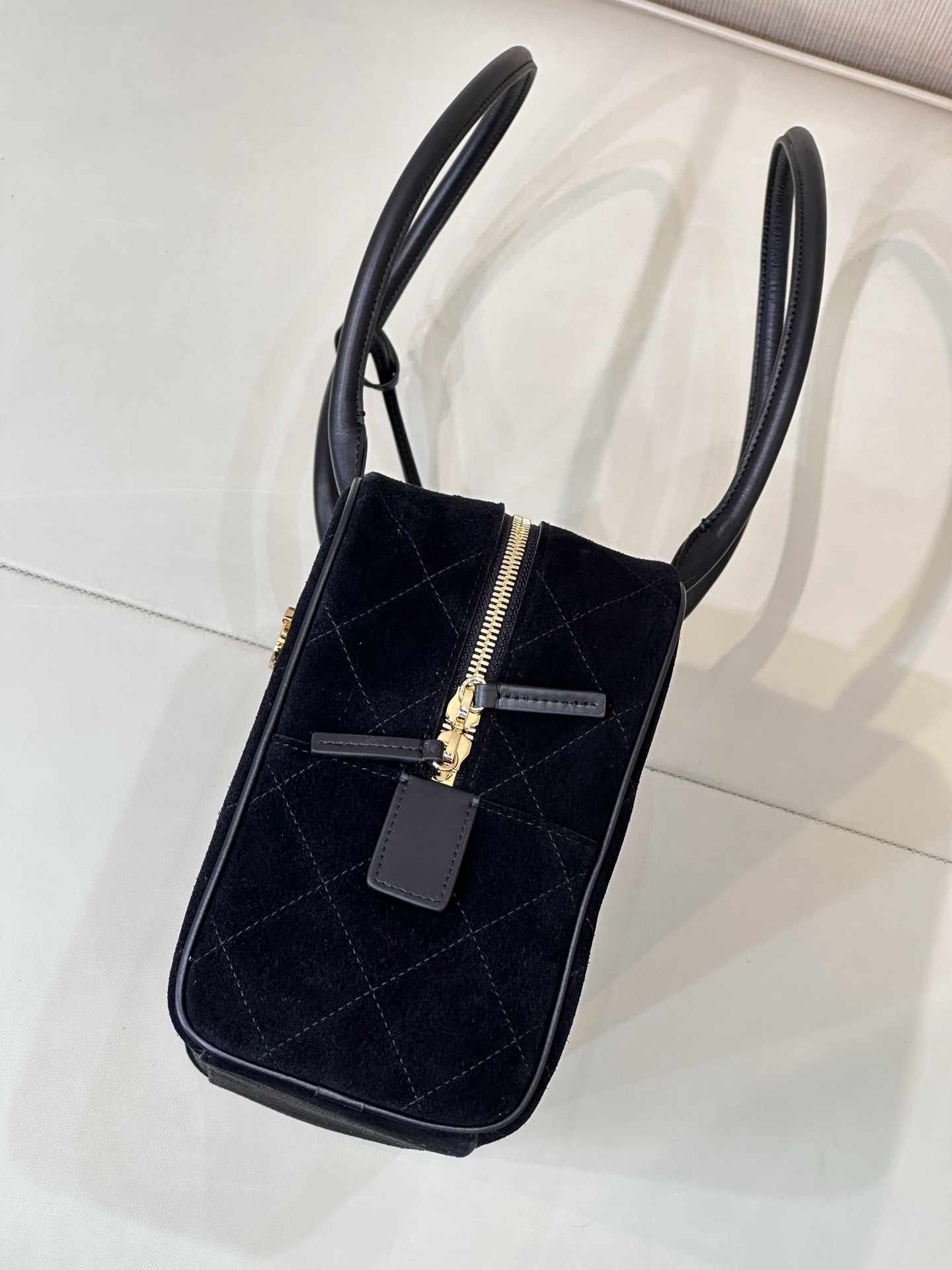 Chanel Bowling Bag 19x35x12.5cm