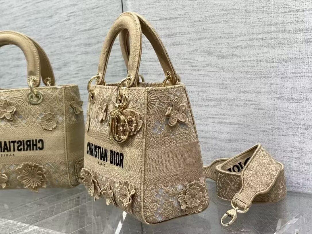 Dior Medium Lady D-Lite Bag 24x20x11cm