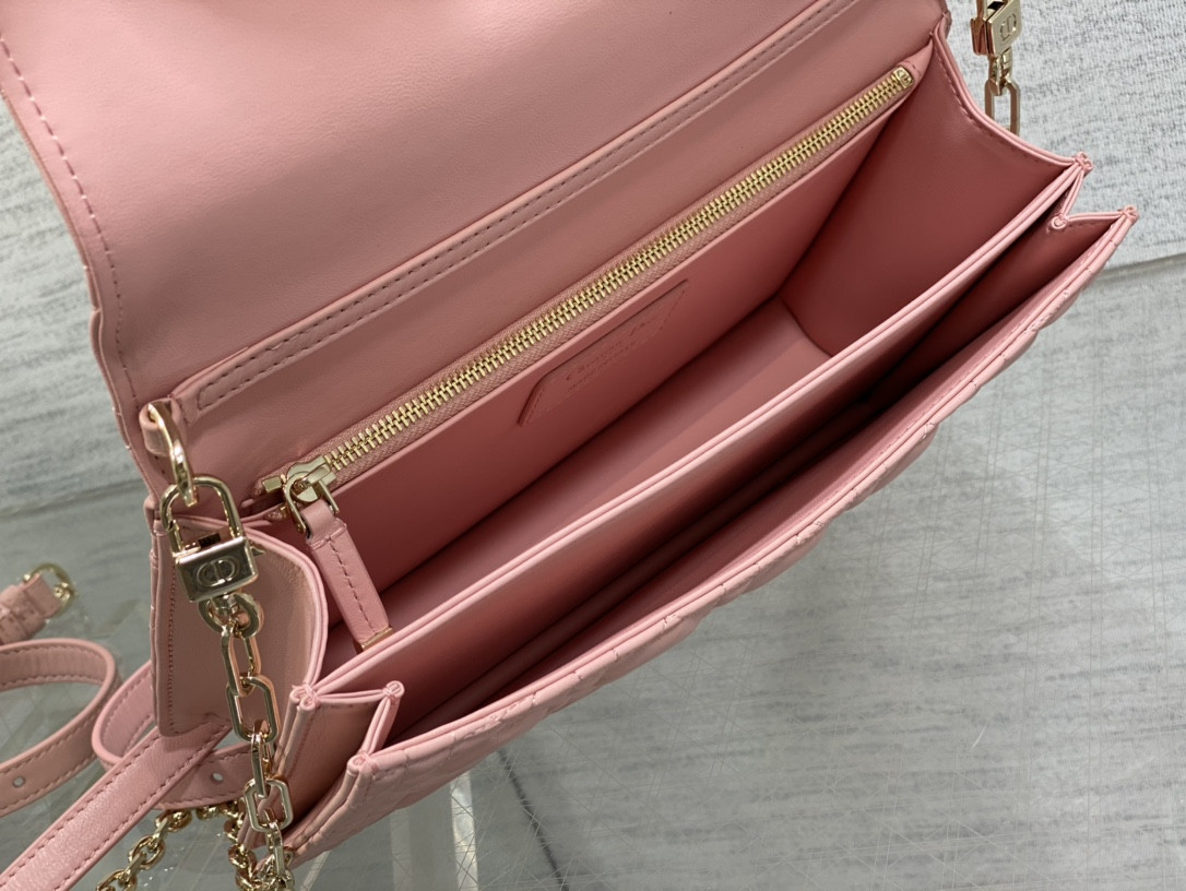 My D10r Top Handle Bag Melocoton Pink 9.5 x 5.5 x 3 inches