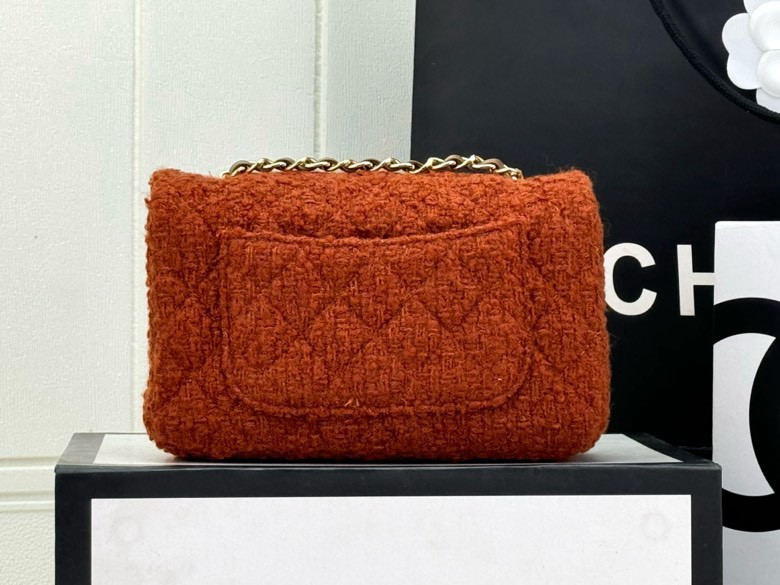Ch**el MINI CLASSIC 11.12 HANDBAG 20 12 × 20 × 6 cm