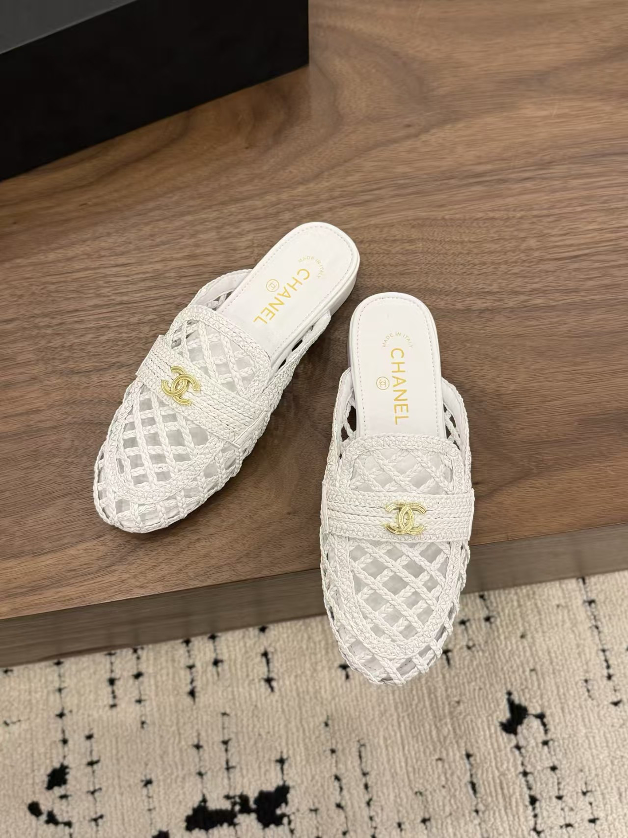 UA Chanel Mules