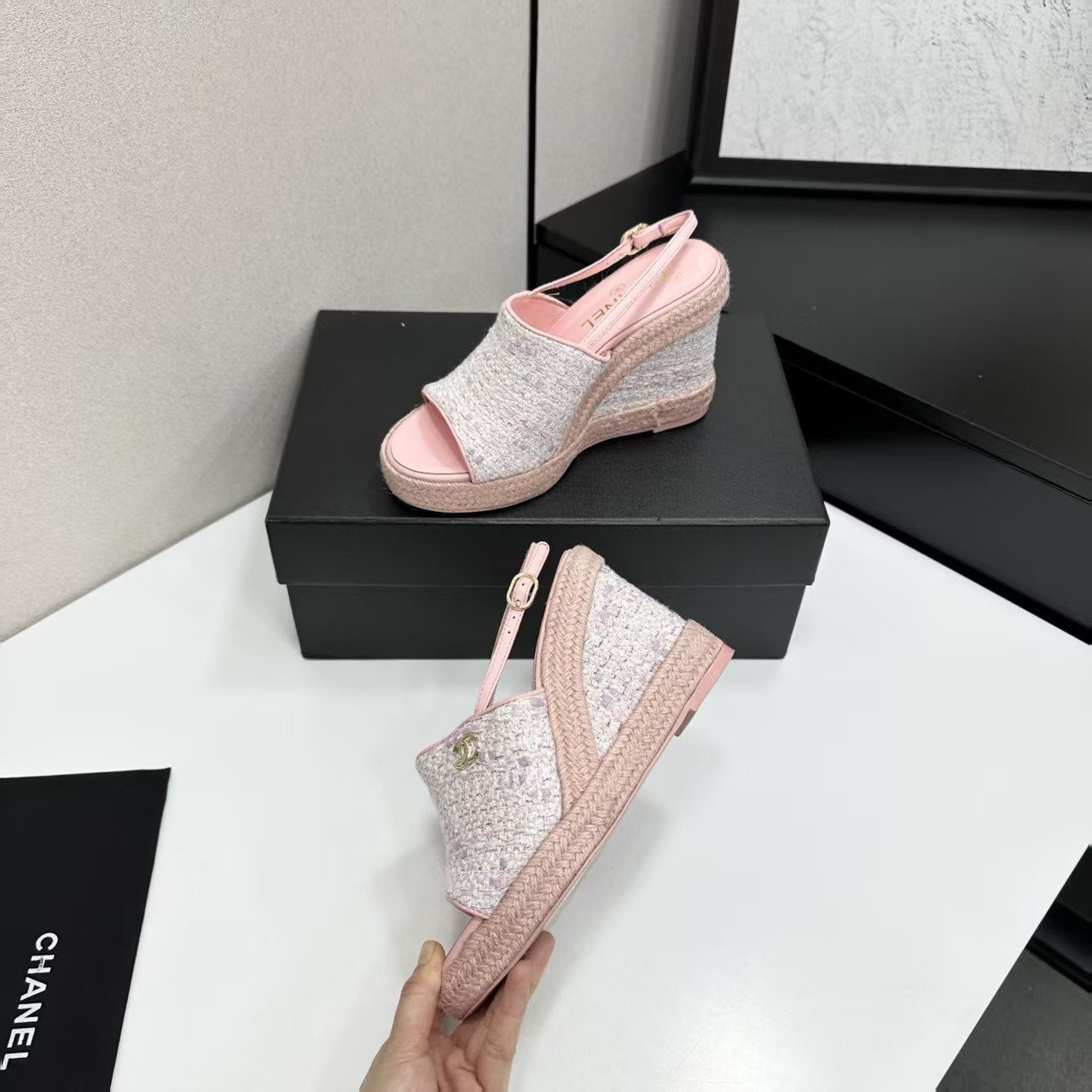 UA Chanel Sandals