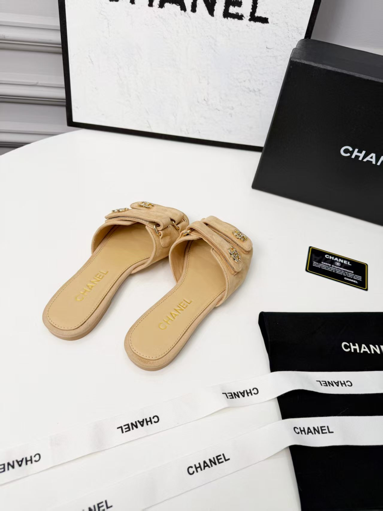 UA Chanel Mules