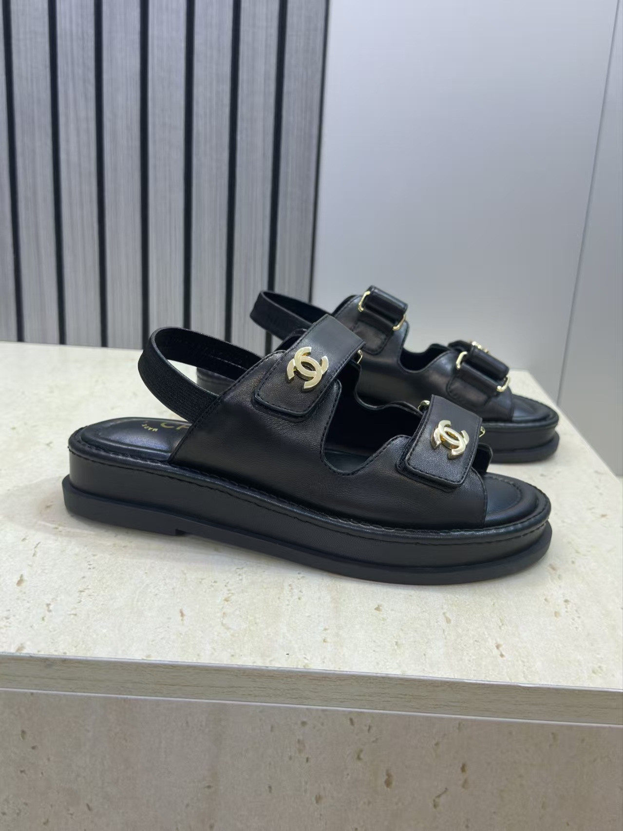 UA Chanel Sandals