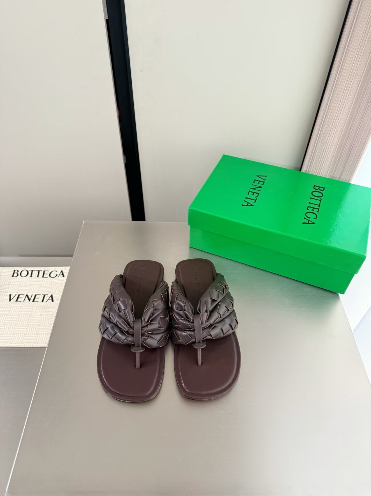 UA Bottega Veneta Salsa Thong Sandal