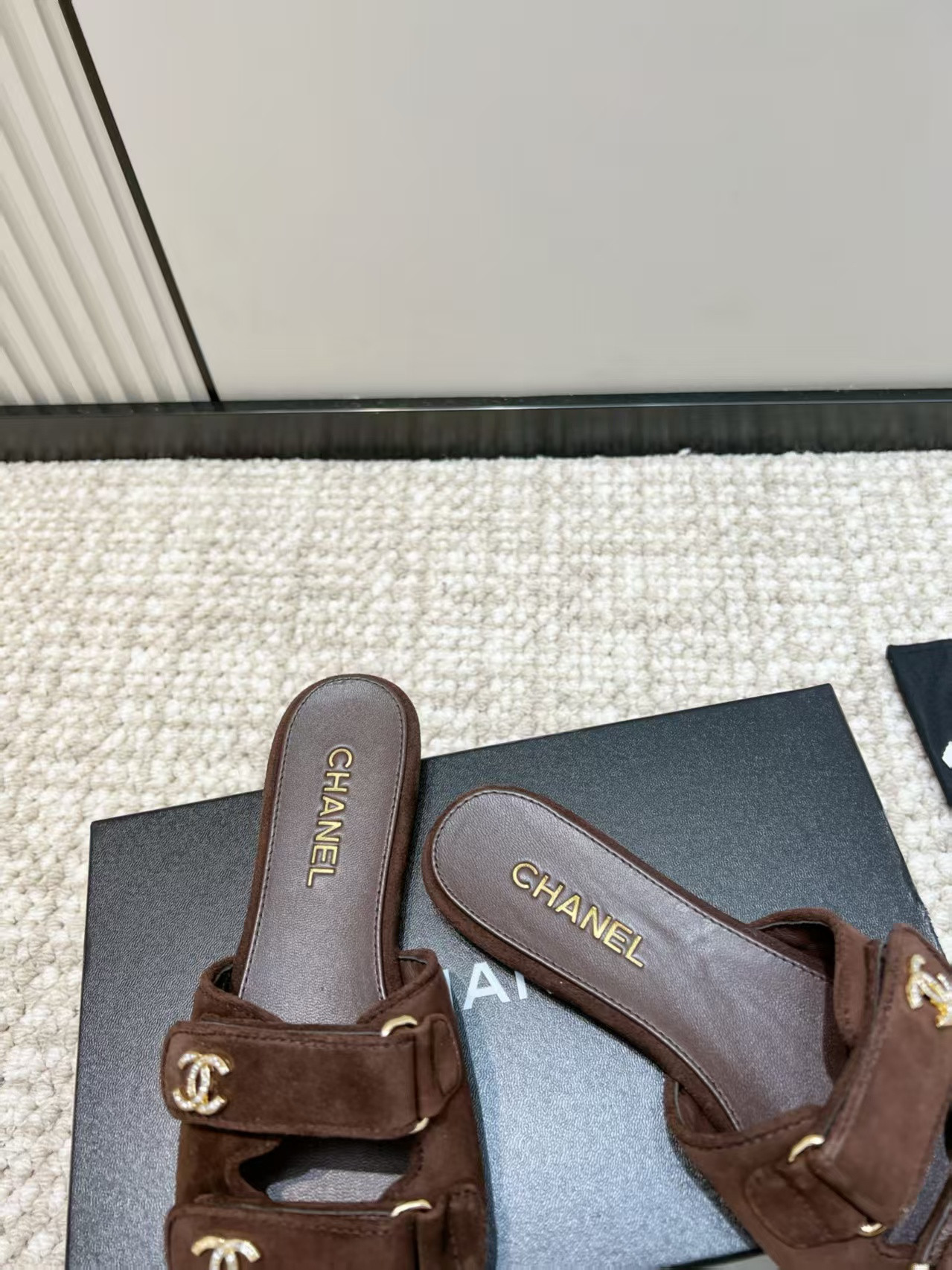 UA Chanel Mules