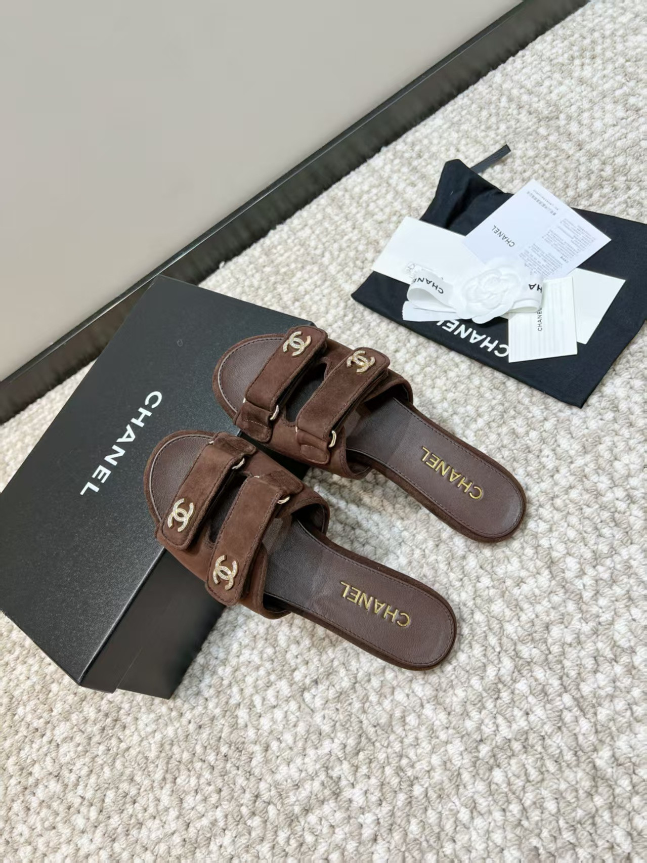 UA Chanel Mules