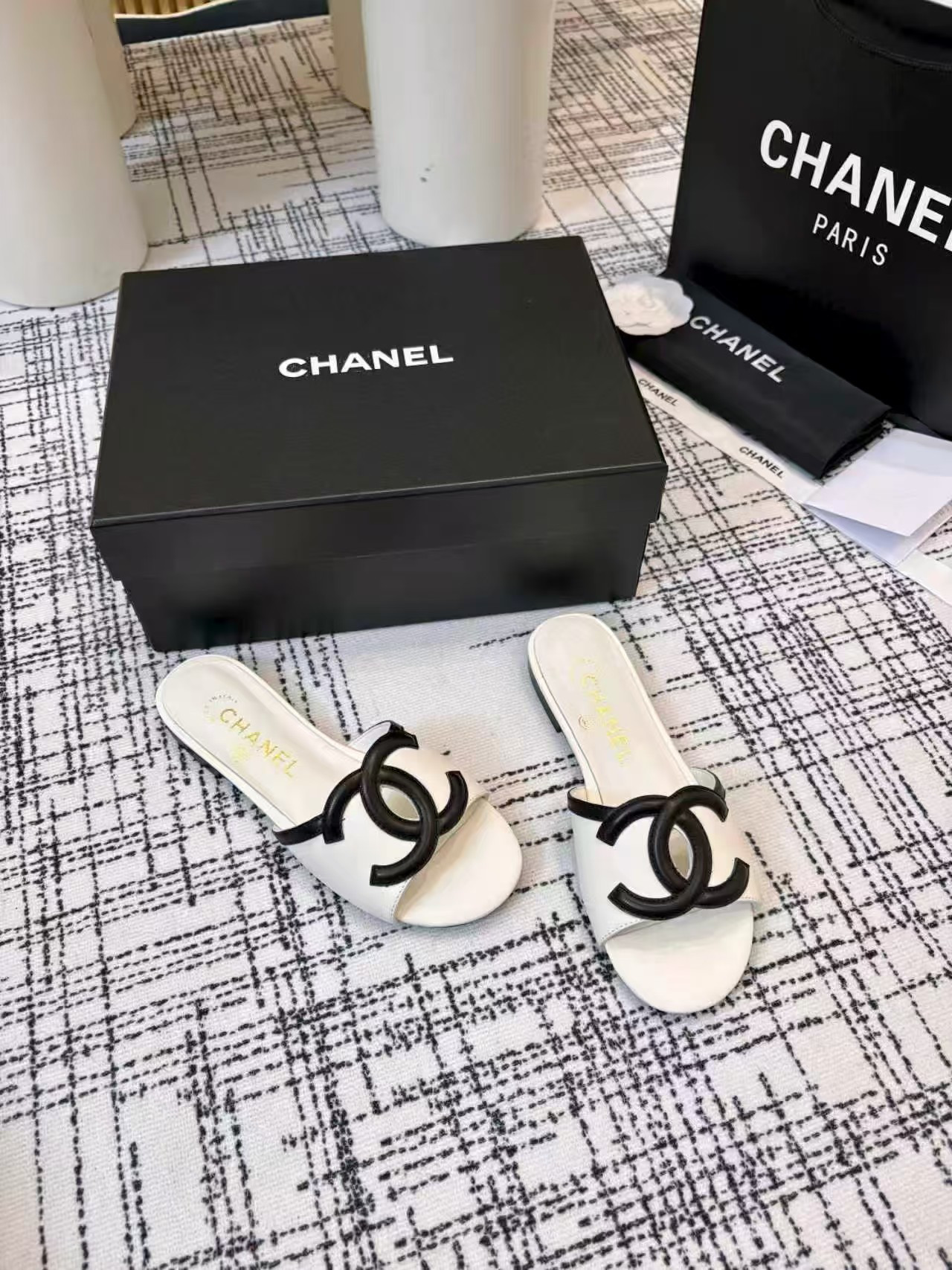 UA Chanel Sandals
