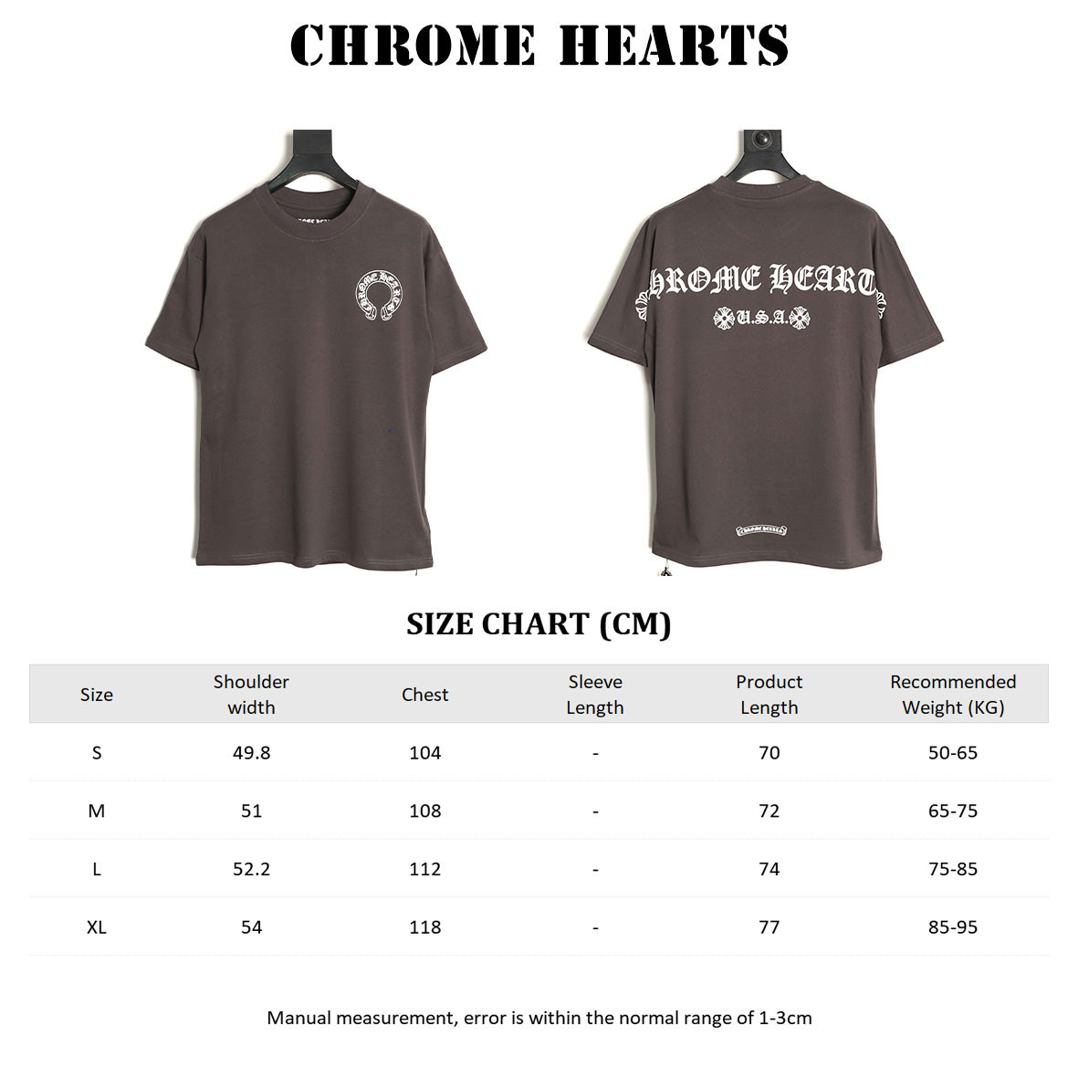 Ch*0me He**ts short-sleeved t-shirt