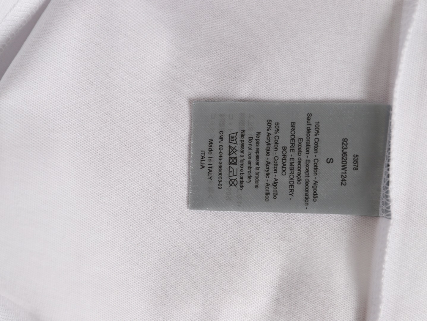D10r 26ss short-sleeved t-shirt