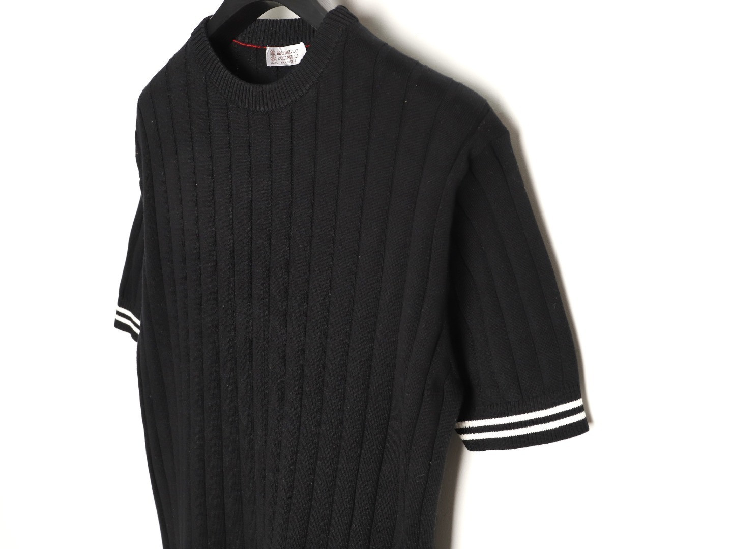 BRUNELLO CUCINELLI Knitting Short-sleeved T-shirt