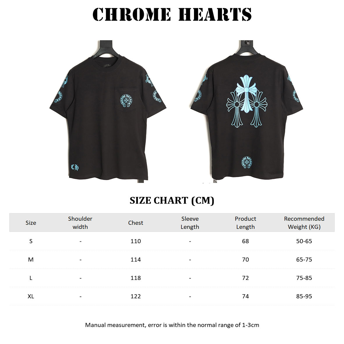 Ch*0me He**ts short-sleeved t-shirt