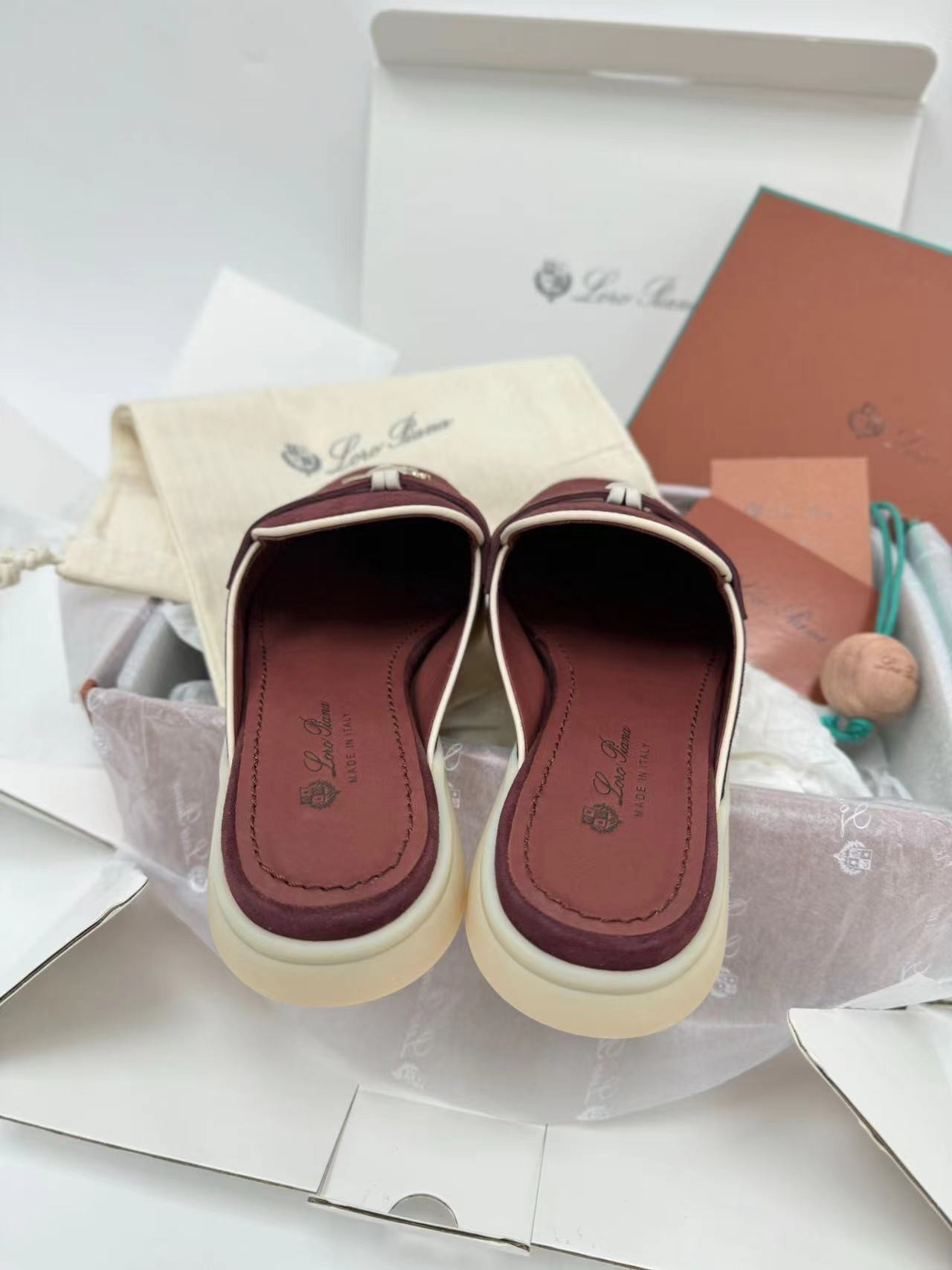 ua l0r0 p1ana babouche charms walk moccasin slipper moccasin (cusT0mized, no return no exchange)