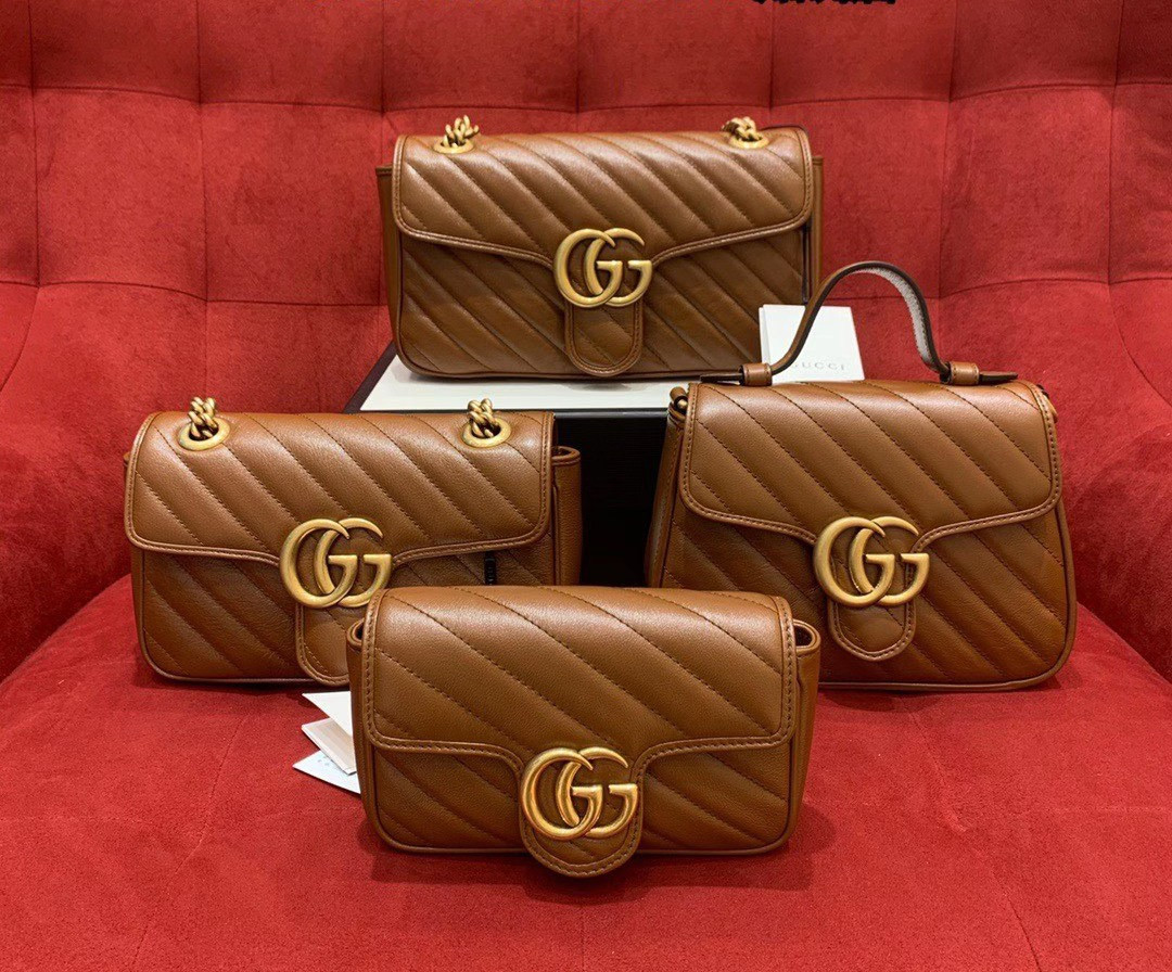 Gvc*1 GG Marmont mini top handle bag 21cm