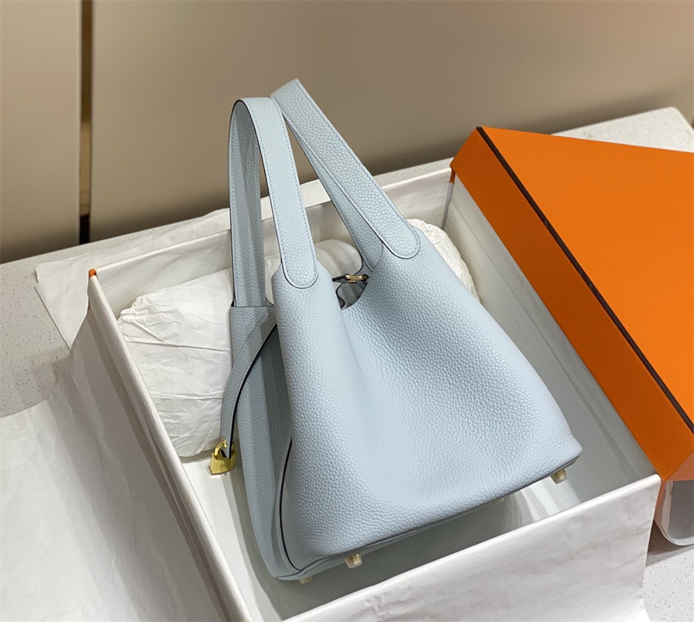 H**me5 Picotin 18cm Holy Grail Blue without original box