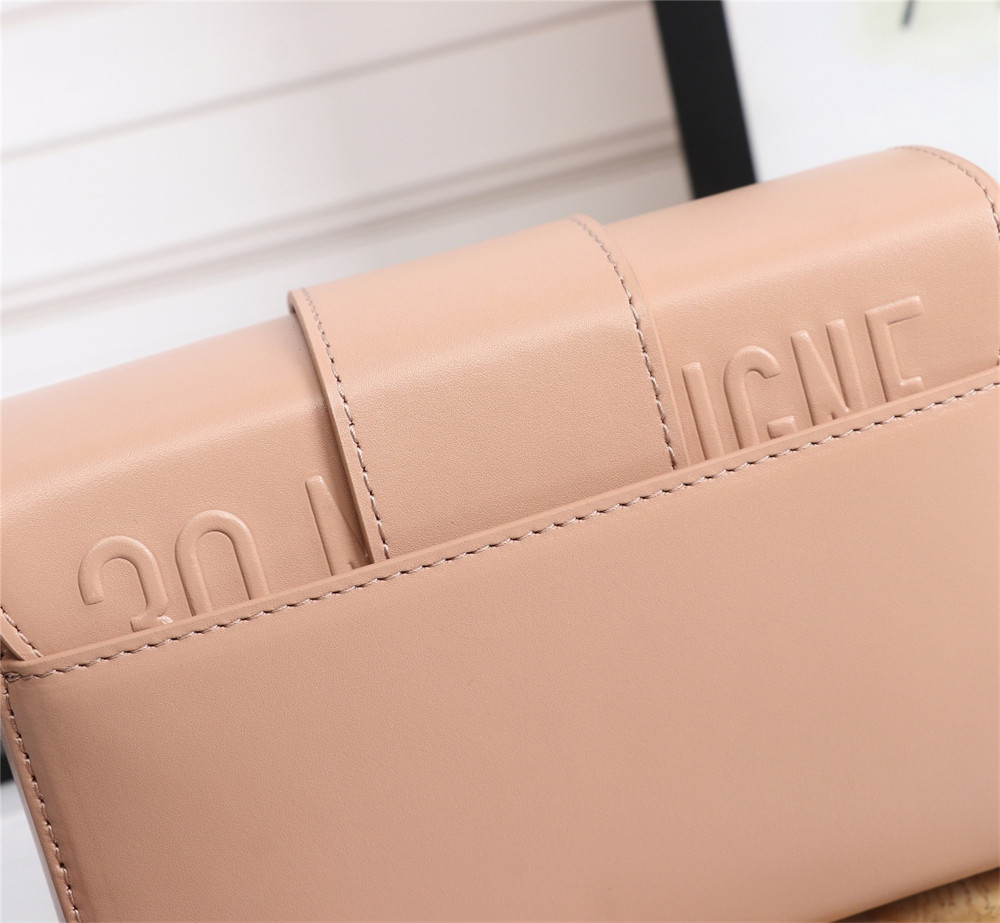D10r 30 MONTAIGNE CHAIN BAG LIGHT PINK