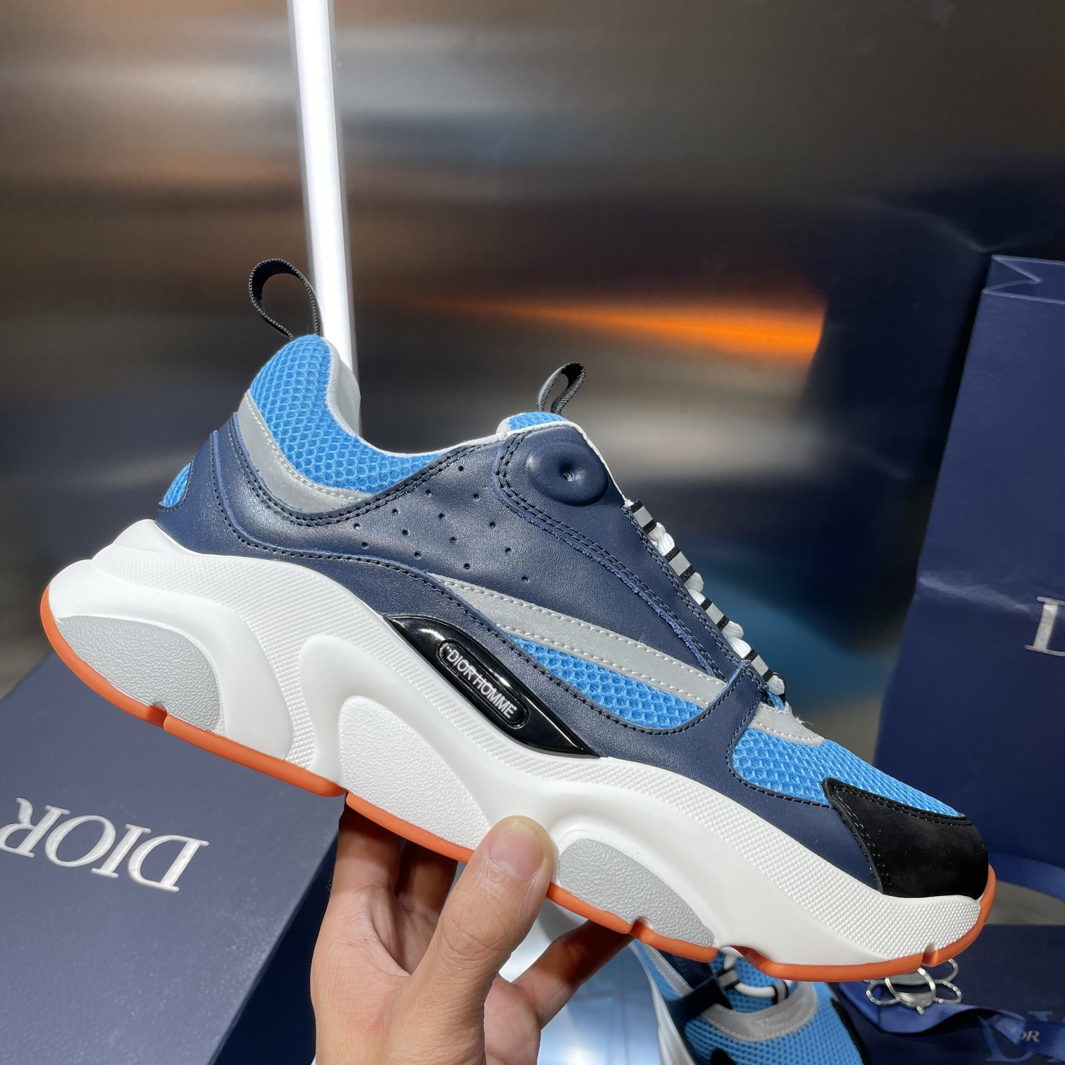 UA D10r B22 blue Sneaker