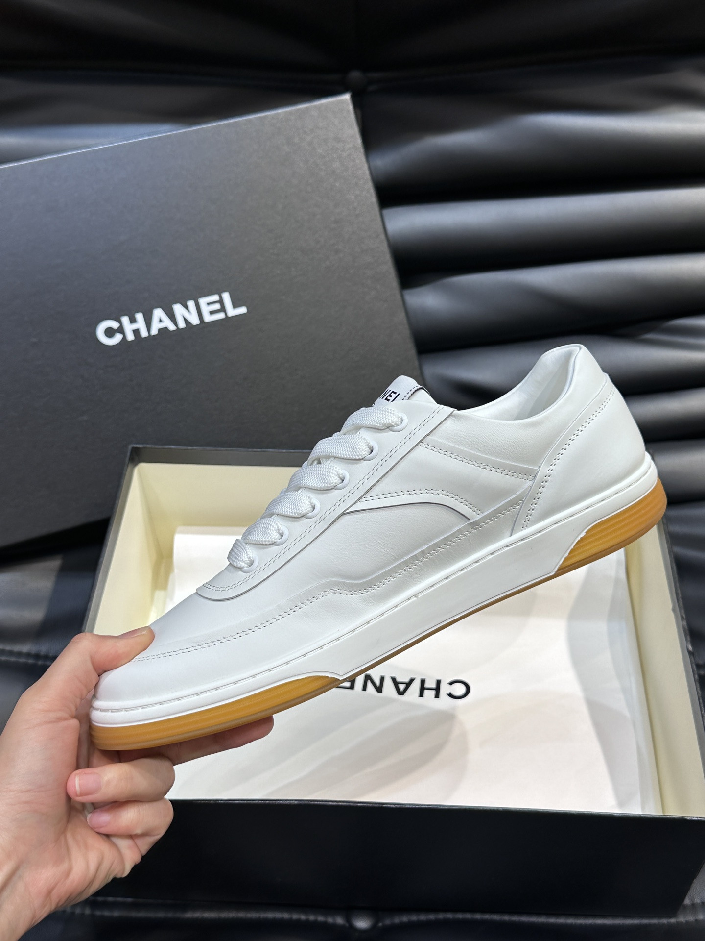 UA Ch**el SNEAKER Calfskin