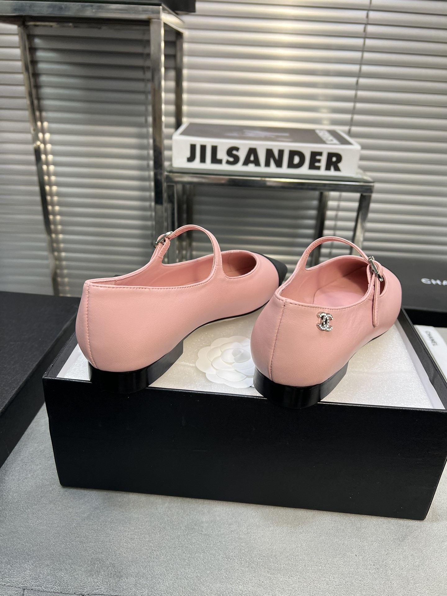 UA Ch**el MARY JANES Lambskin