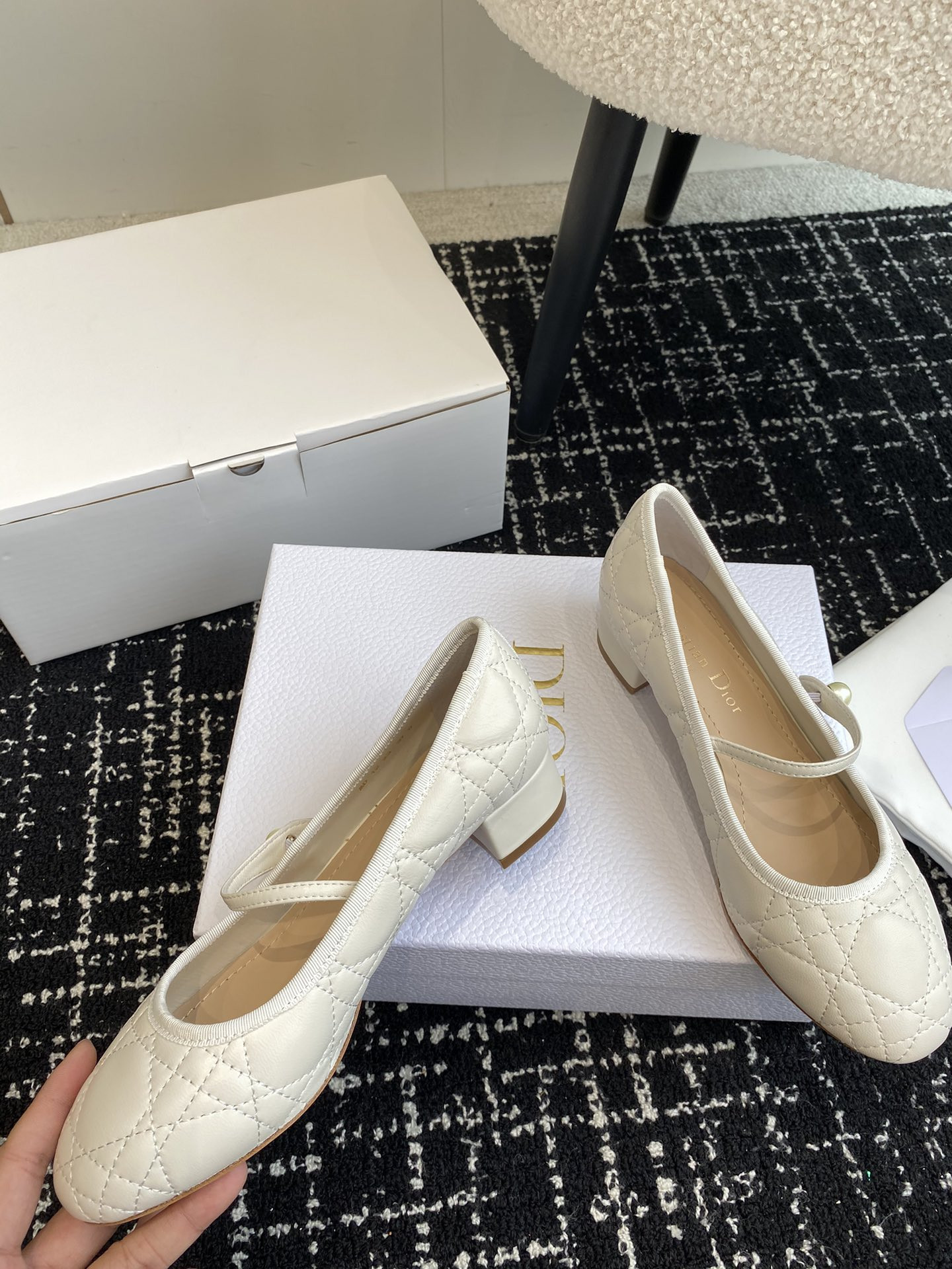 UA D10r Ballet Pump White