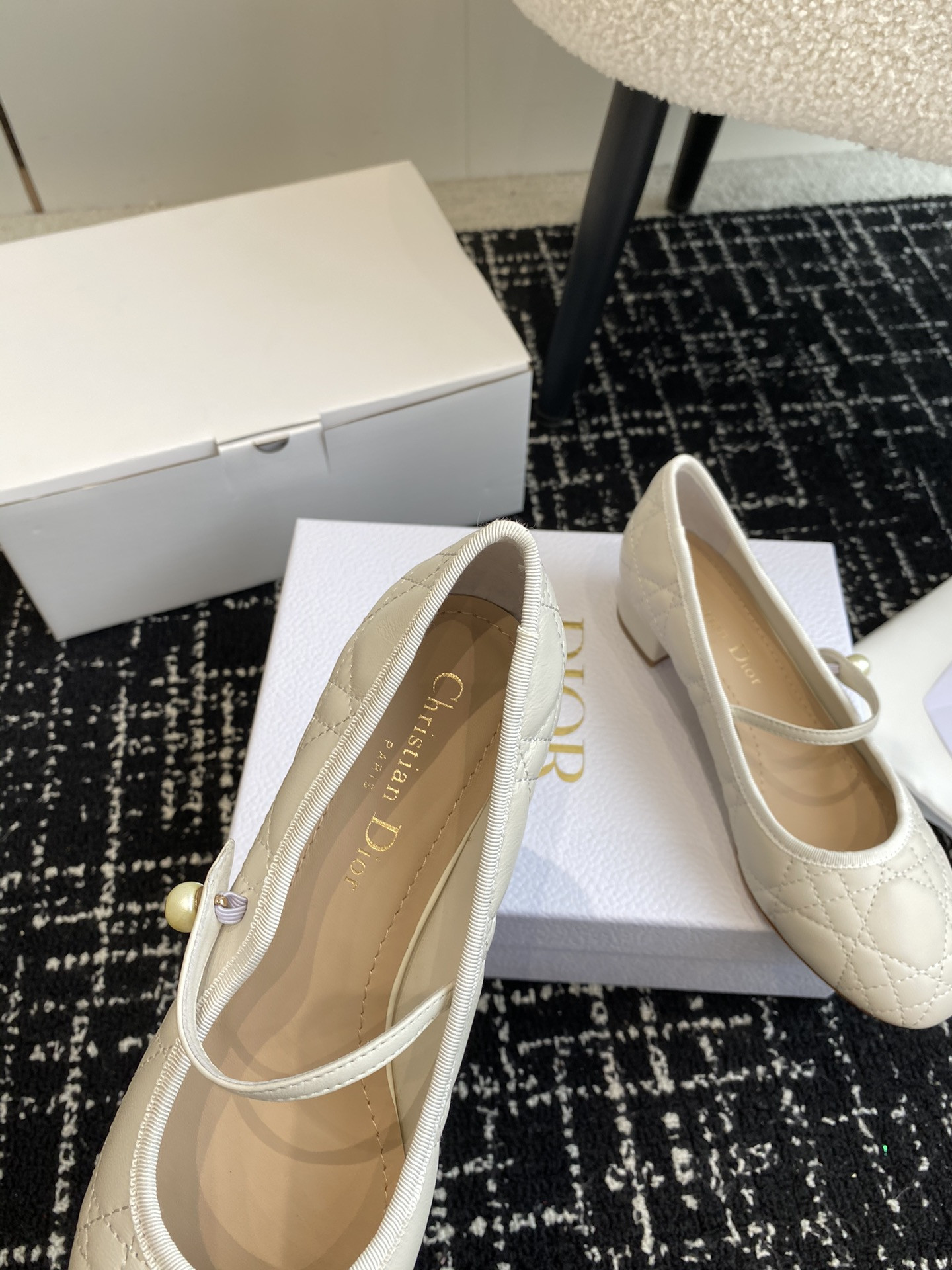 UA D10r Ballet Pump White