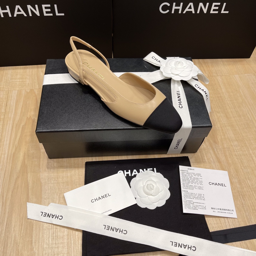 UA Ch**el SLINGBACKS FLAT