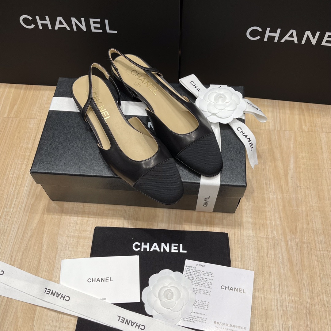 UA Ch**el SLINGBACKS FLAT