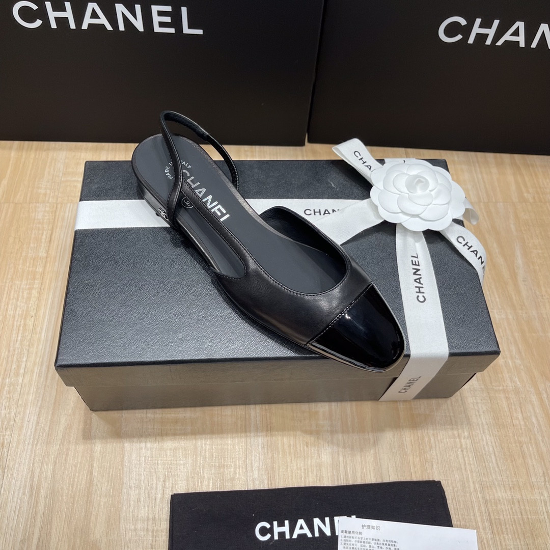 UA Ch**el SLINGBACKS FLAT