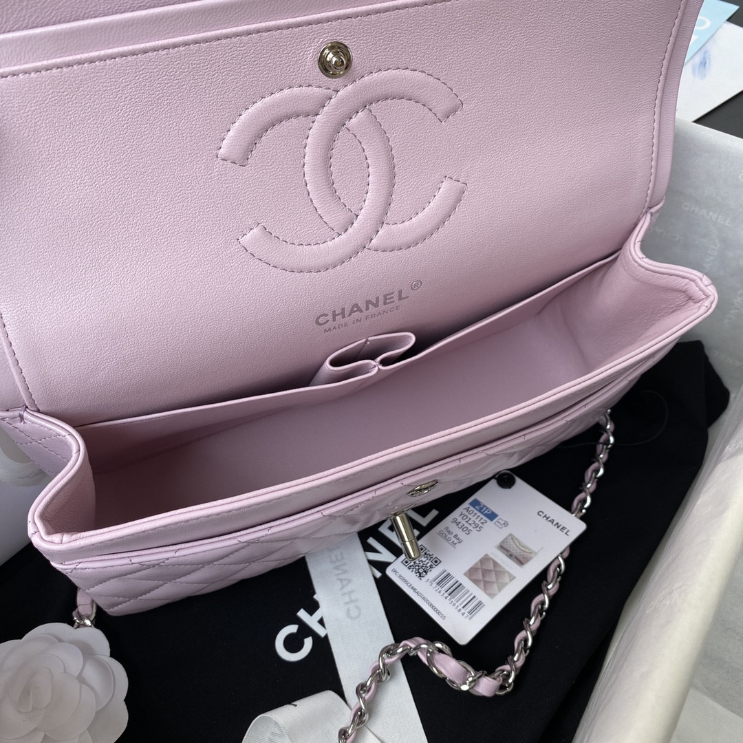 Ch**el Classic Flap Bag 15.5×25.5×6.5cm