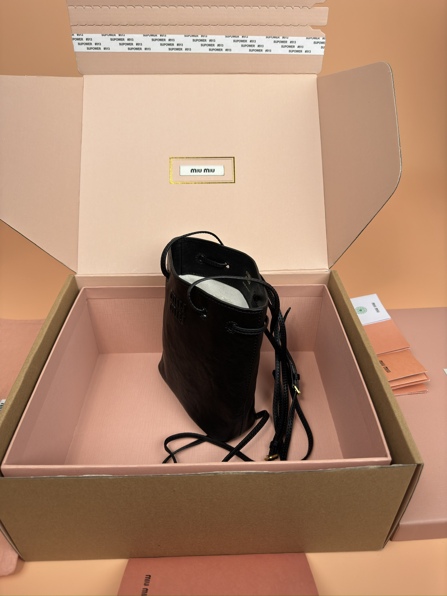 M1v M1v nappa leather mini bag 17x14x6cm