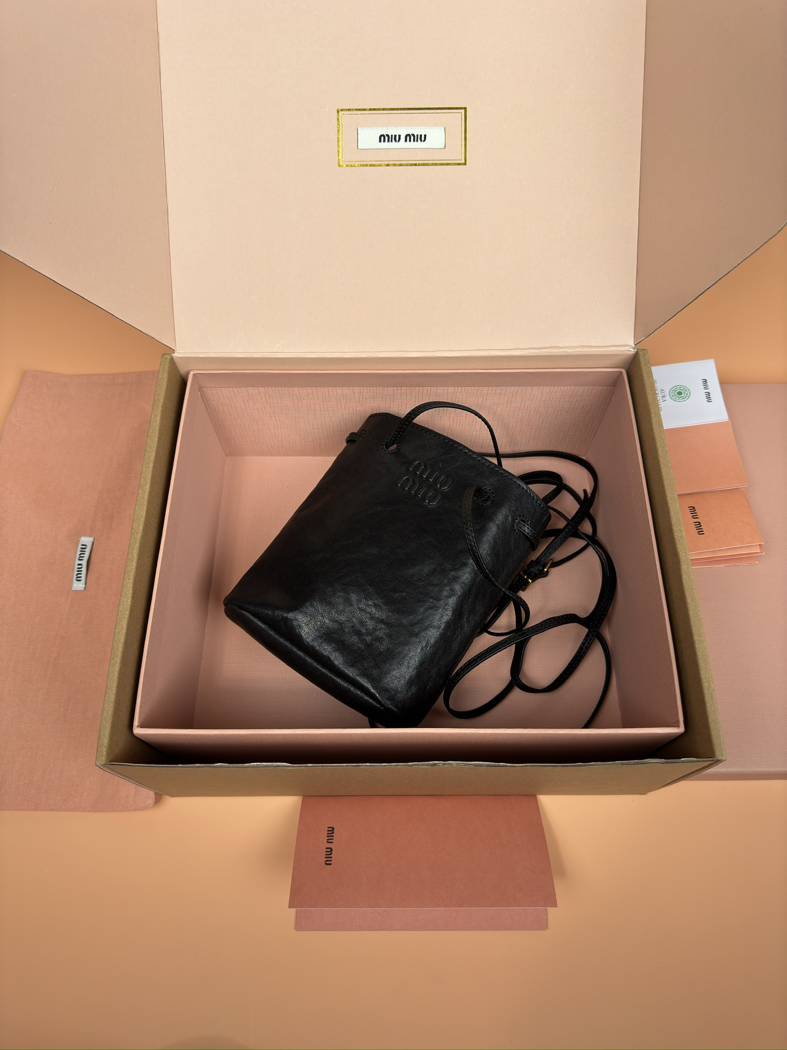M1v M1v nappa leather mini bag 17x14x6cm