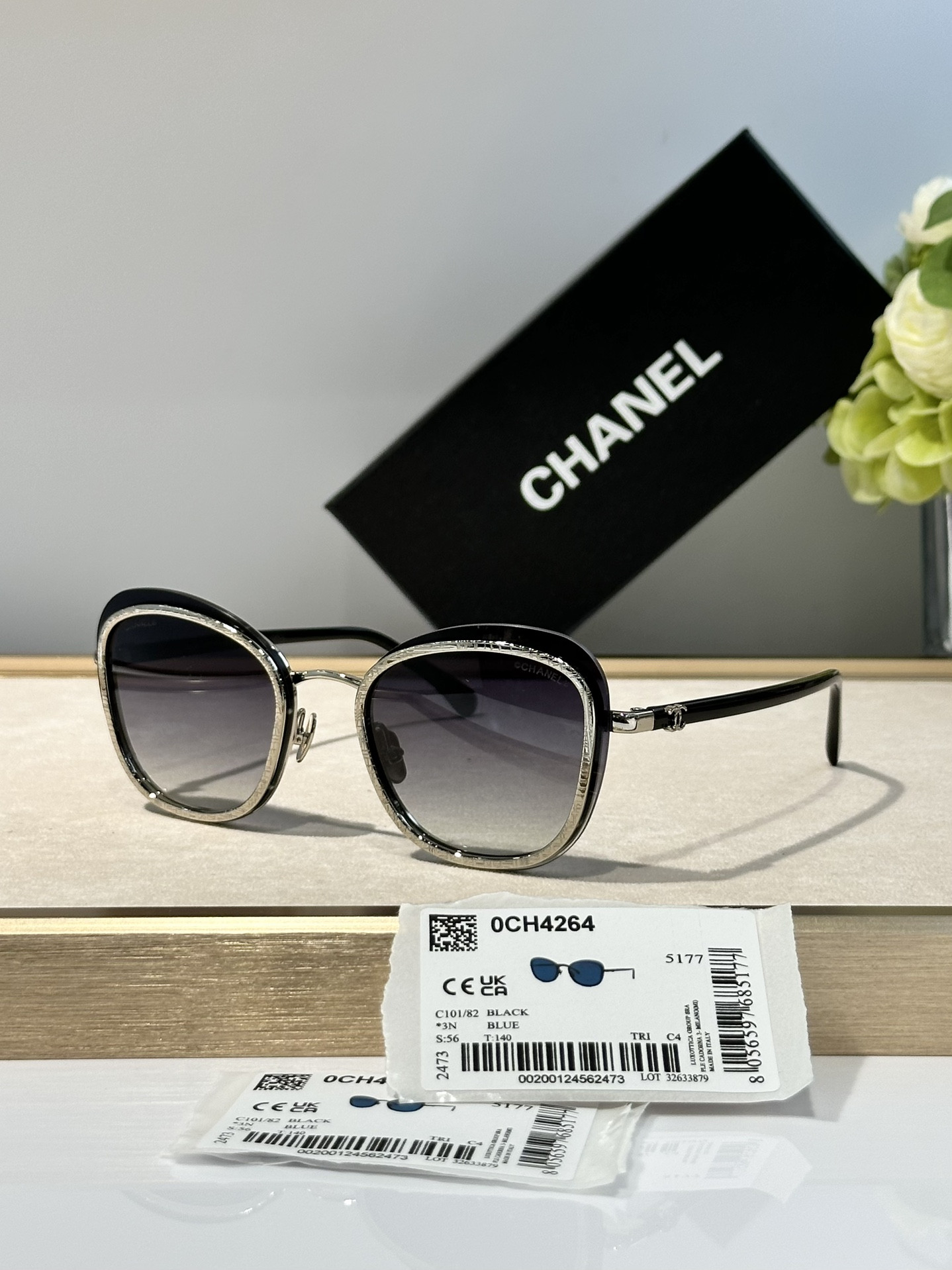 Ch**el Glasses CH4264 56-17-140