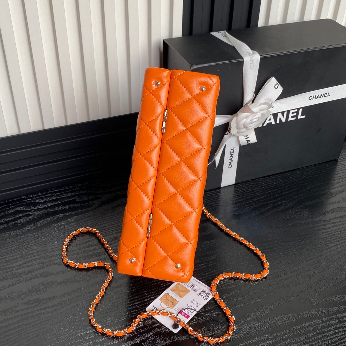 Ch**el Box bag 15x22x7.5cm